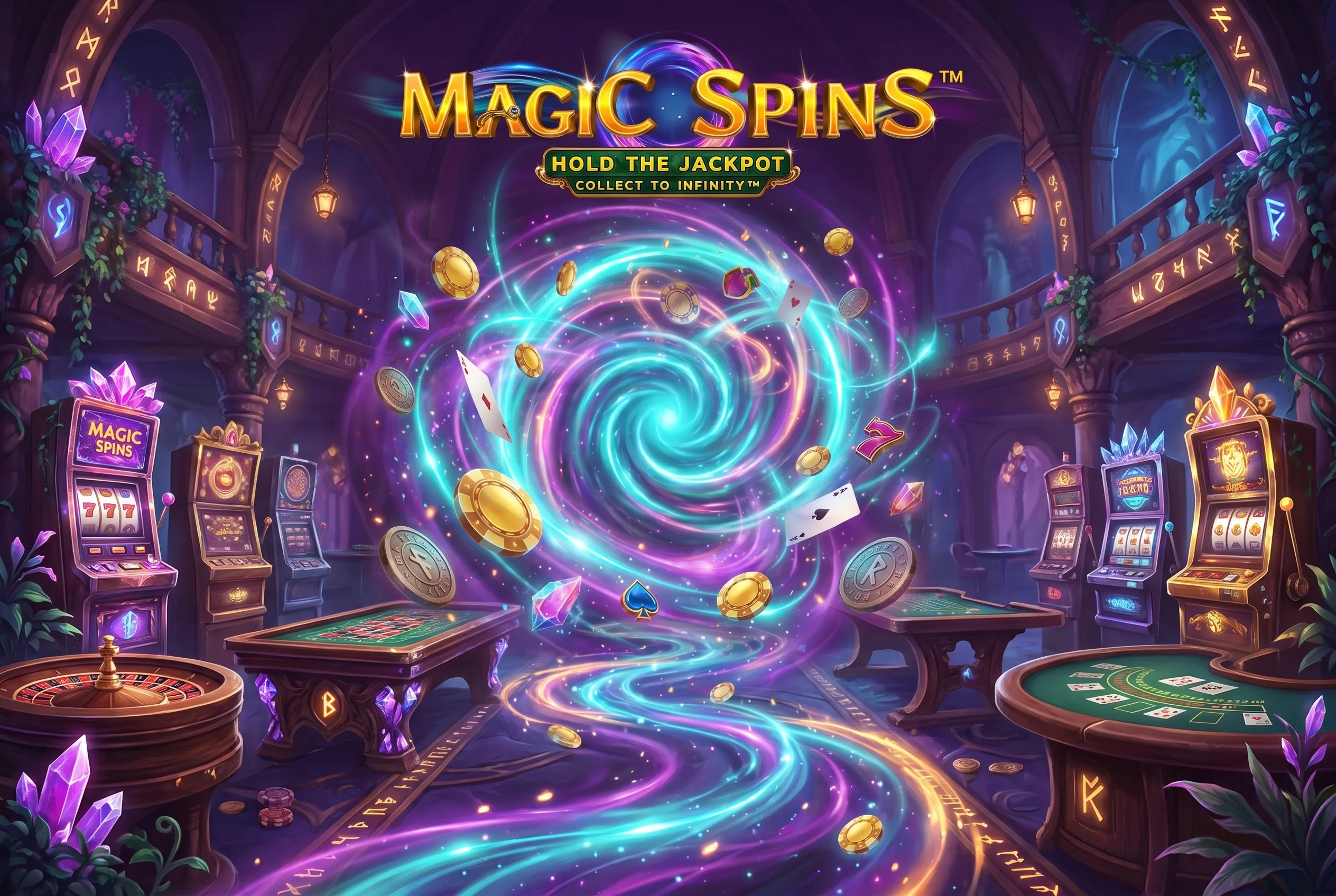 Univers des jeux Magical Spin